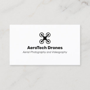 Aerial Drone Photography and Video Services Business Card
