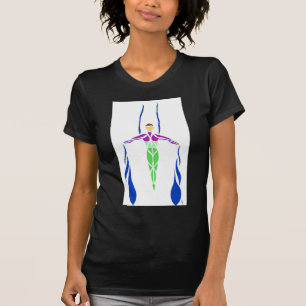 Aerial Fabric Iron Cross Colourized T-Shirt