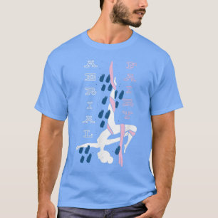 Aerial Fairy Silk Ropes Dancer Design T-Shirt