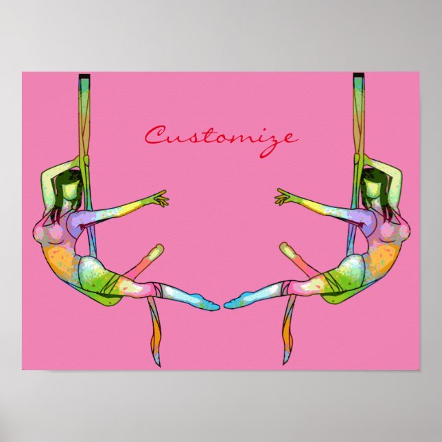 Aerial Fitness Yoga Thunder_Cove Poster (Front)