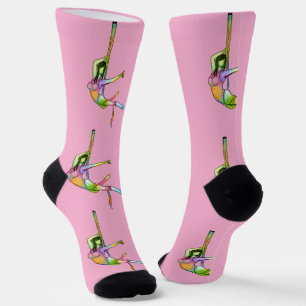 Aerial Fitness Yoga Thunder_Cove Socks
