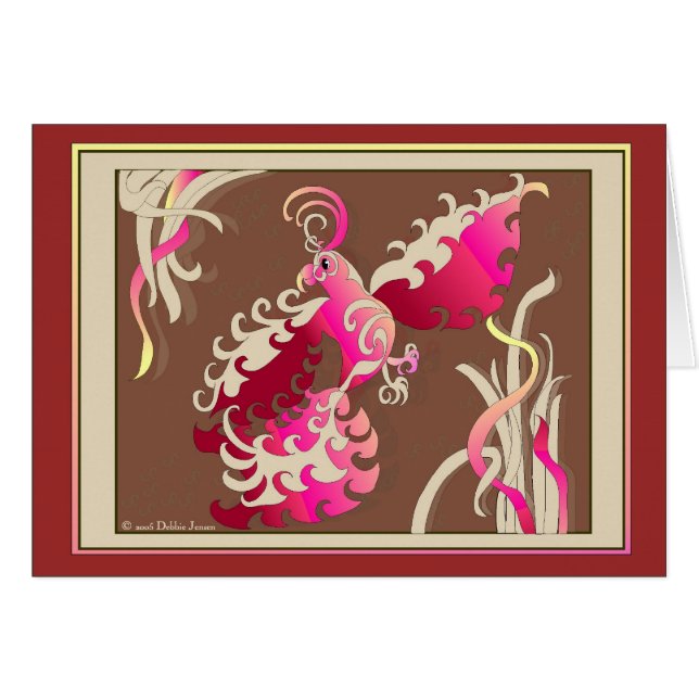 Aerial Flamenco by Debbie Jensen (Front Horizontal)