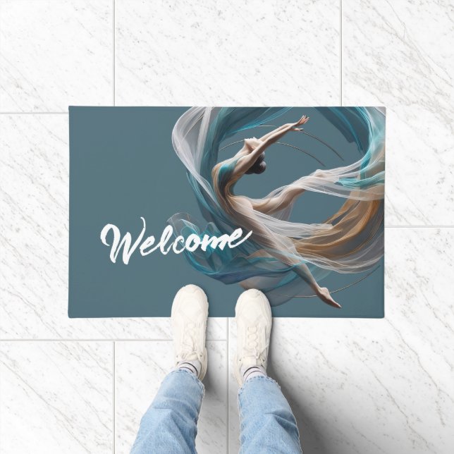 Aerial flying Air Yoga Instructor Pilates Fitness Doormat (Indoor)