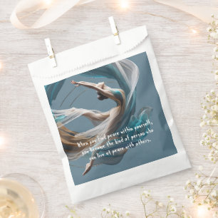 Aerial flying Air Yoga Instructor Pilates Fitness Favour Bags