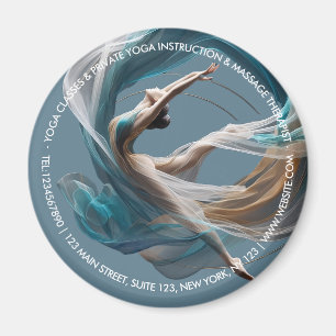 Aerial flying Air Yoga Instructor Pilates Fitness Magnet