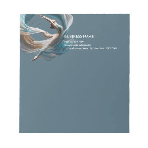 Aerial flying Air Yoga Instructor Pilates Fitness Notepad
