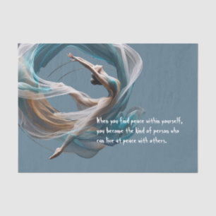 Aerial flying Air Yoga Instructor Pilates Fitness Tissue Paper