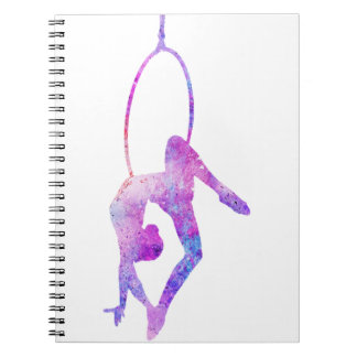 Aerial Hoop Gazelle Notebook