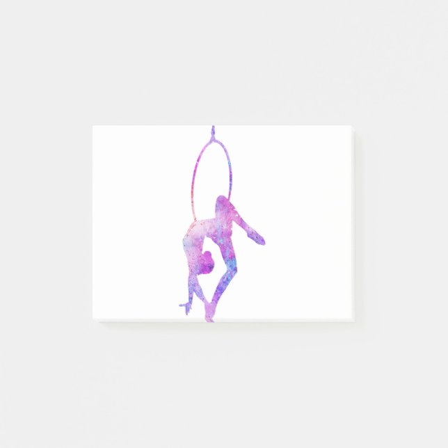Aerial Hoop Gazelle Post-it Notes (Front)