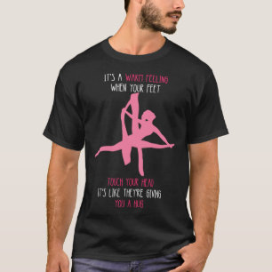 Aerial Hoop Warm Feeling Circus Lyra Air Acrobatic T-Shirt