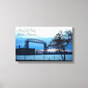 Aerial Lift Bridge Duluth, Minnesota Print Canvas