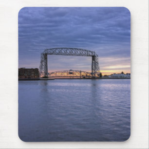 Aerial Lift Bridge Mouse Mat