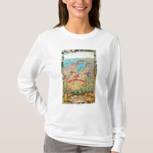 Aerial Map of Santa Clara County T-Shirt