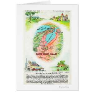 Aerial Map of Santa Clara County with Sites