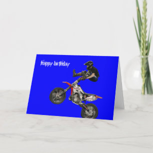 aerial moto-cross #6 card