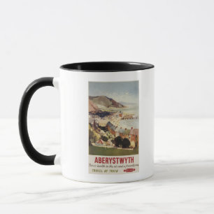 Aerial of Coast British Railways Poster Mug