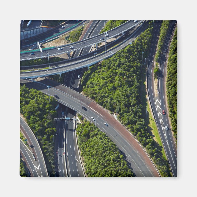 Aerial over Highway Junction Magnet (Front)