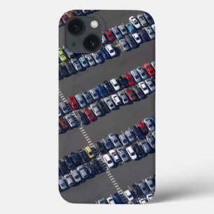 Aerial over Parking Lot iPhone 13 Case
