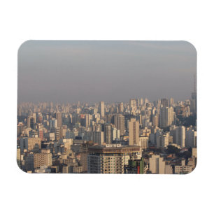 Aerial Panoramic - Sao Paulo Magnet