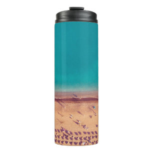 AERIAL PHOTO OF SEASHORE THERMAL TUMBLER
