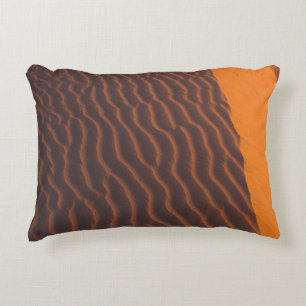 Aerial photography of desert decorative cushion
