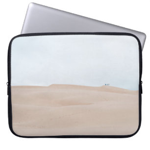 AERIAL PHOTOGRAPHY OF DESERT LAPTOP SLEEVE