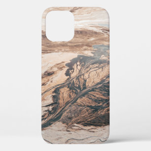 AERIAL PHOTOGRAPHY OF ROCK MOUNTAIN iPhone 12 CASE