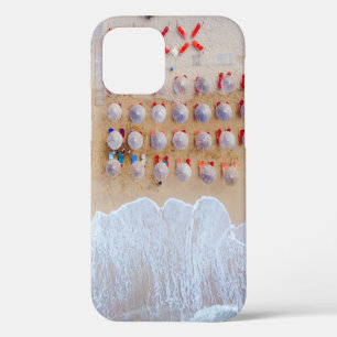 Aerial photography of seashore at daytime iPhone 12 case