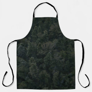 Aerial photography of trees apron