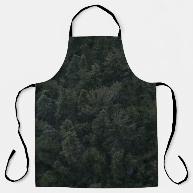Aerial photography of trees apron (Front)