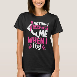 Aerial Silk Acrobat Aerialist Aerial Circus Gymnas T-Shirt