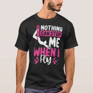 Aerial Silk Acrobat Aerialist Aerial Circus Gymnas T-Shirt