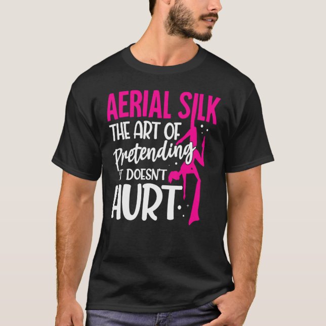 Aerial Silk Aerialist Point Your Toes T-Shirt (Front)