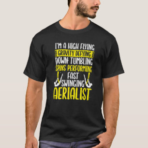 Aerial Silk Dancer Gymnastics Aerial Circus Acroba T-Shirt