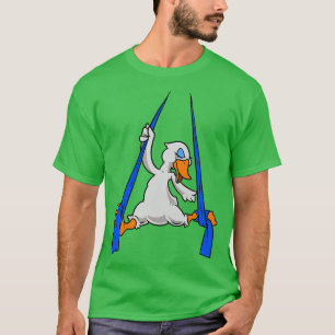 Aerial Silk Swan T-Shirt
