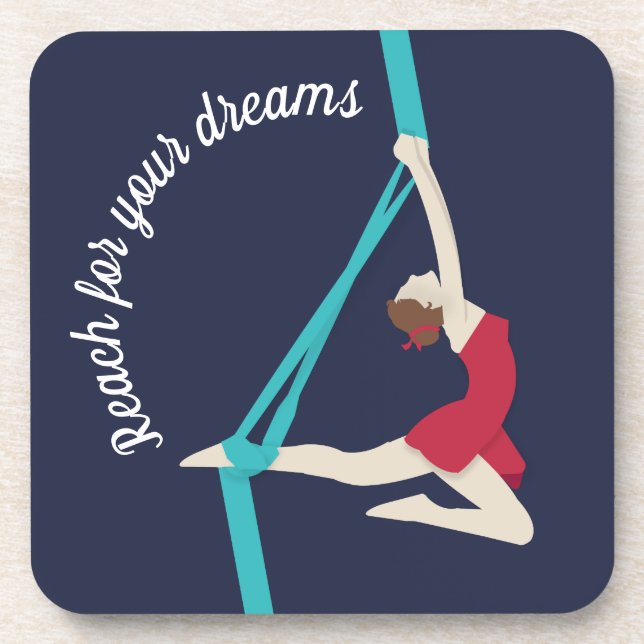 Aerial Silks Coaster (Front)