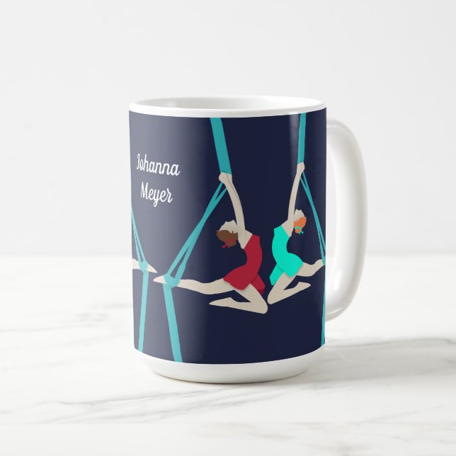 Aerial Silks Coffee Mug (Front Right)