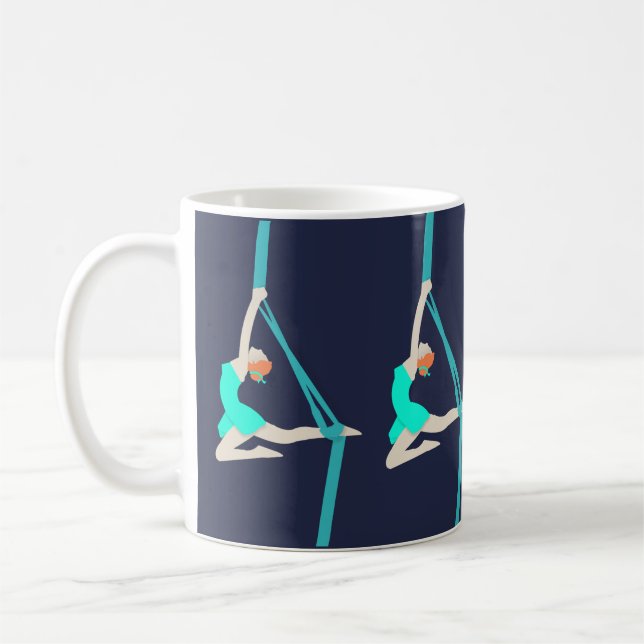 Aerial Silks Coffee Mug (Left)