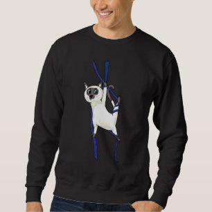 Aerial Silks Dancer Aerialist Air Yoga Acrobatics Sweatshirt