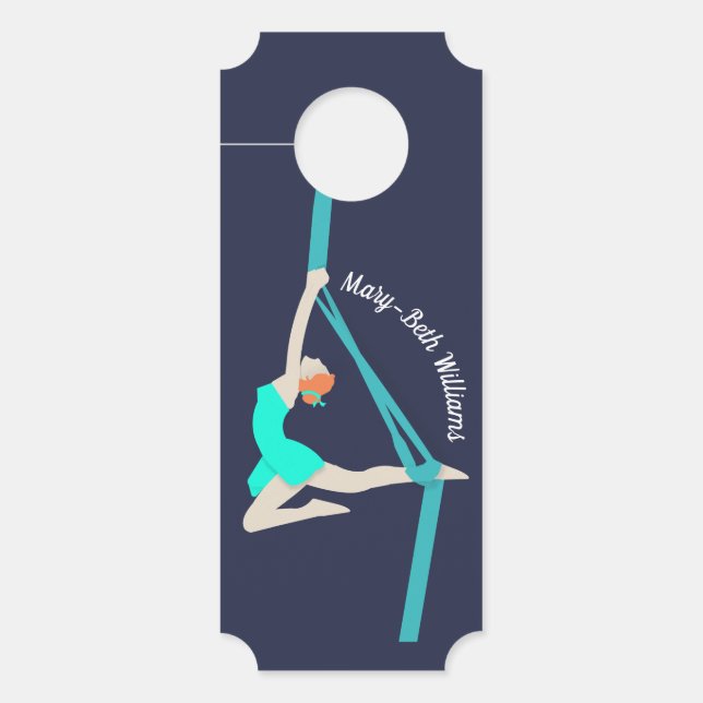 Aerial Silks Door Hanger (Front)
