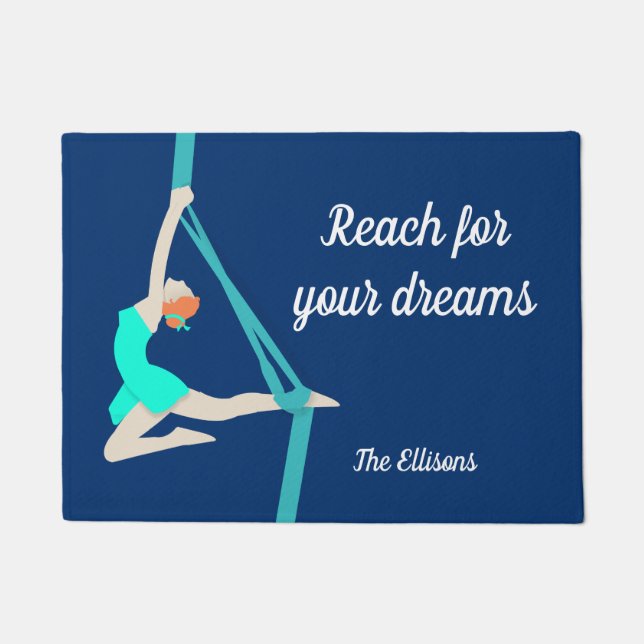 Aerial Silks Doormat (Front)