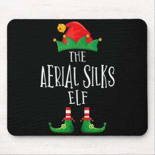 Aerial Silks Elf Shirt Family Matching Pajamas Chr Mouse Mat