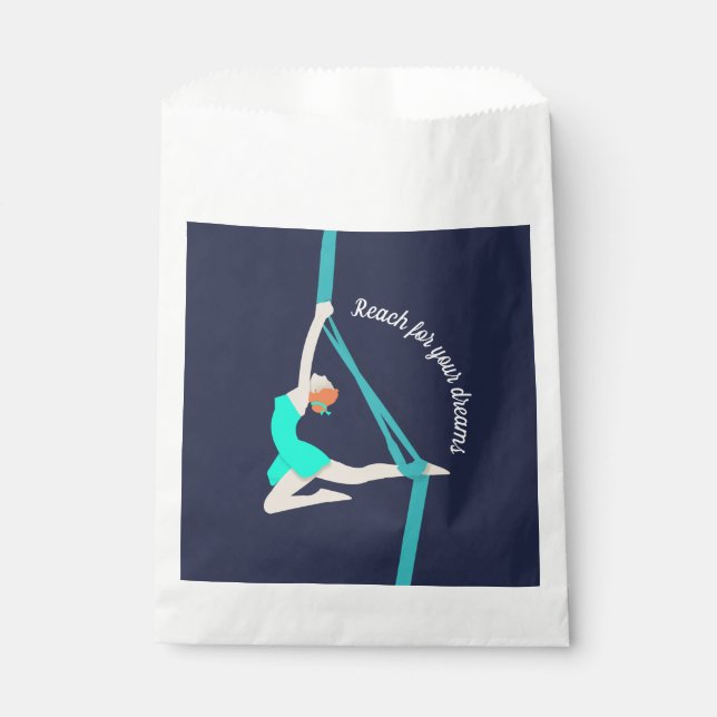 Aerial Silks Favour Bags (Front)