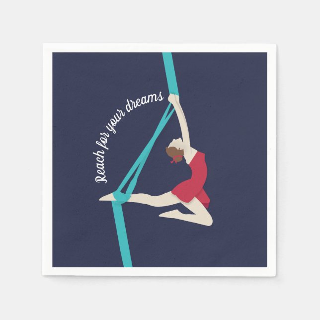 Aerial Silks Napkin (Front)