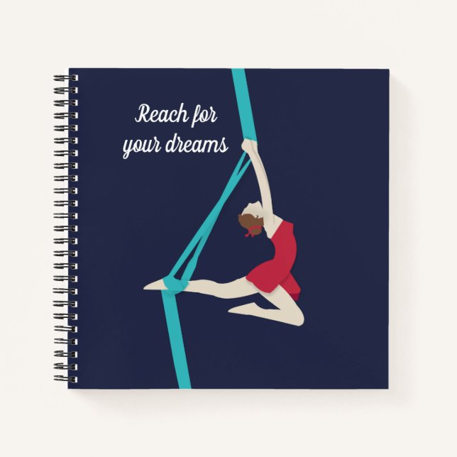 Aerial Silks Notebook (Front)