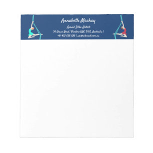 Aerial Silks Notepad