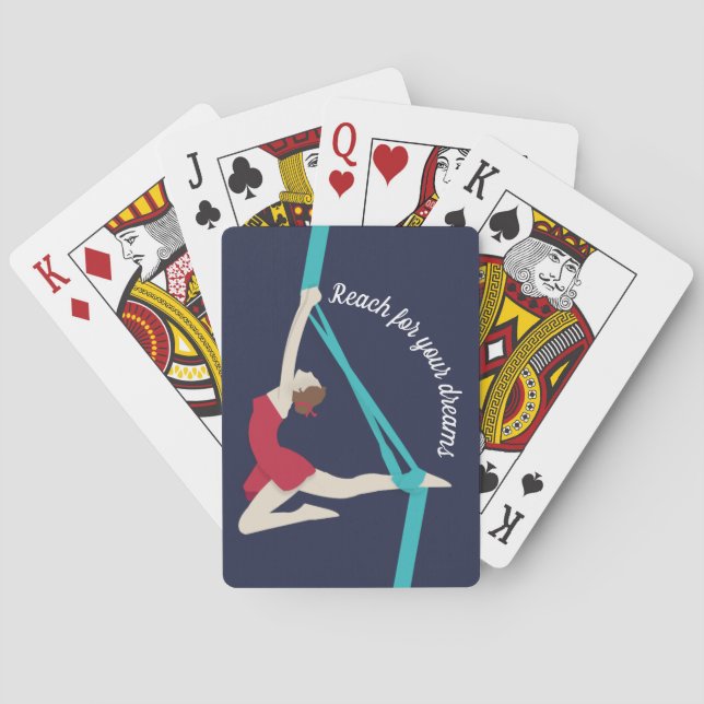Aerial Silks Playing Cards (Back)