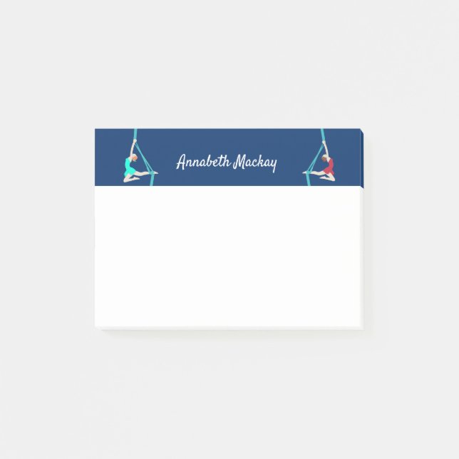 Aerial Silks Post-it Notes (Front)