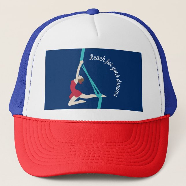 Aerial Silks Trucker Hat (Front)