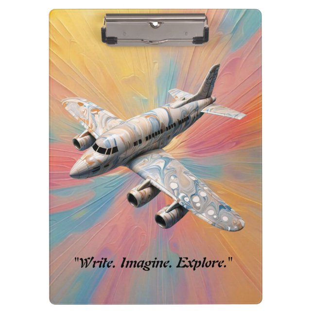 "Aerial Symphony" Clipboard (Front)